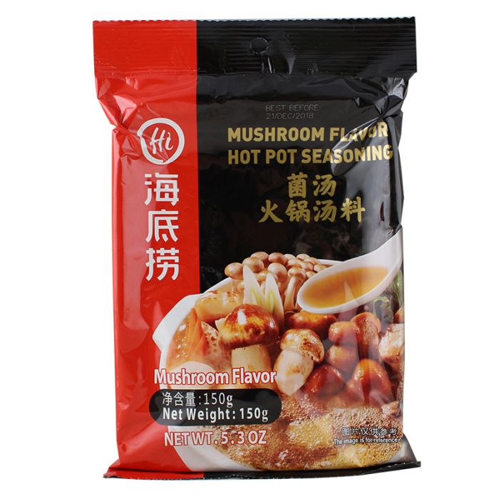 海底捞 菌汤火锅汤料 鲜香味/HaiDiLao Feuertopfsauce Pilz 150g