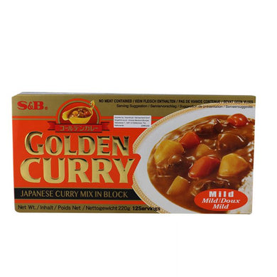日式咖喱块 微辣/S&B Golden Curry Mild 220g