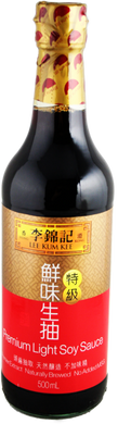 李锦记 特级鲜味生抽/LeeKumKee Helle Premium Sojasauce 500ml