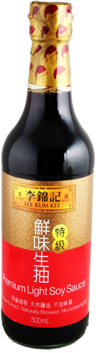 李锦记 特级鲜味生抽/LeeKumKee Helle Premium Sojasauce 500ml