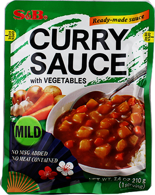 S&B 日式咖喱酱 微辣/S&B Golden Curry Sauce Mix Mild 210g