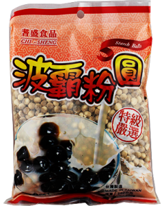 耆盛食品 波霸粉圆/CHI-SHENG Stärke Ball 250g