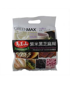 马玉山 紫米黑芝麻糊/Greenmax Purple Rice and Black Sesame Cereal 420g