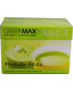 马玉山 抹绿奶茶 盒装/GREENMAX Matcha Milch 10*20g