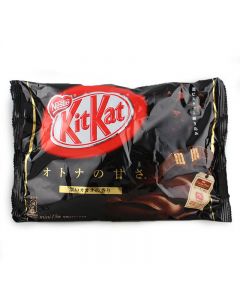 雀巢 奇巧 黑巧克力威化夹心饼干/Nestle KitKat Bitterschokolade 146.9g