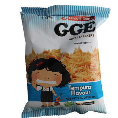 维力 张君雅小妹妹 天妇罗味/WeiLih GGE Wheat Crackers Tempura Ramen 80g