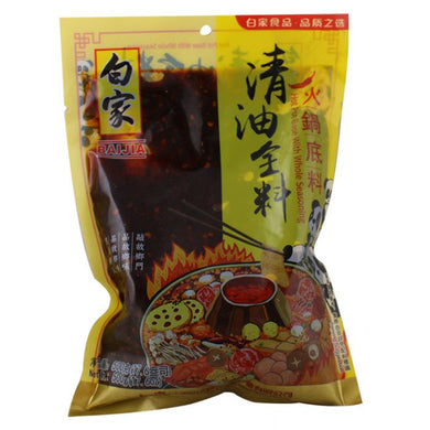 白家 清油全料火锅底料/BAIJIA Feuertopfsauce Vegetarisch 500g