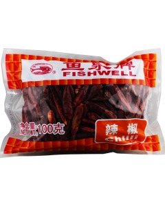 鱼泉 干辣椒/辣椒/Fishwellbrand Getrocknete Chilis YUQUAN 100g