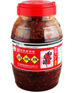 鹃城牌 红油豆瓣 PET瓶装/JuanCheng Bohnen Sauce in Chili Öl 1200g