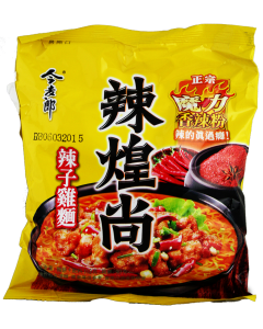 今麦郎 辣煌尚 辣子鸡味/JinMaiLang Instant Nudelnsuppen Huhngeschmack scharf 112g