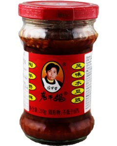 老干妈 风味水豆豉/LaoGanMa Fermented Chilli Soybean 210g