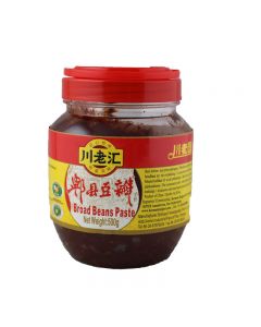 川老汇 郫县豆瓣 PET装/ChuanLaoHui PiXian Dickbohnensauce,PET scharf 500g