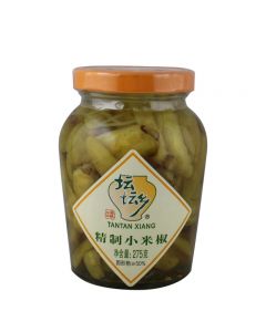 坛坛乡 精制小米椒/TANTANXIANG Konservierte Grüne Chili 275g