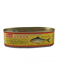 鱼家香 豆豉黄花鱼/YuJiaXiang Gebratener Gelber Croaker mit fermentierte schwarze Bohnen 184g