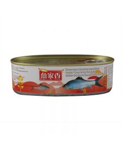 鱼家香 豆豉鲮鱼/YuJiaXiang Gebratener Hasel mit fermentierte schwarze Bohnen 227g