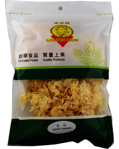 金狮牌 雪耳/GOLDEN LION Getrocknete Weißer Pilz 75g