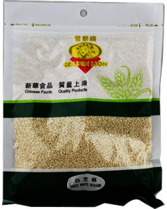 金狮牌 白芝麻/GOLDEN LION Getrocknete Weißer Sesam 200g