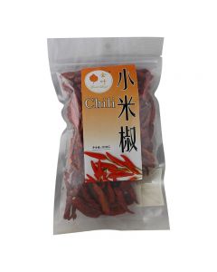 金叶 小米椒/GoldLeaf Getrocknete Mini-Chili 100g