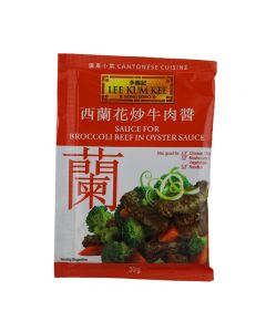 李锦记 西兰花炒牛肉/Lee Kum Kee Sauce für Broccoli-Rind in Austernsauce 50g