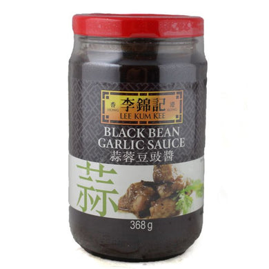 李锦记 蒜蓉豆豉酱/LeeKumKee Schwarz Bohnen Sauce mit Knoblauch 368g