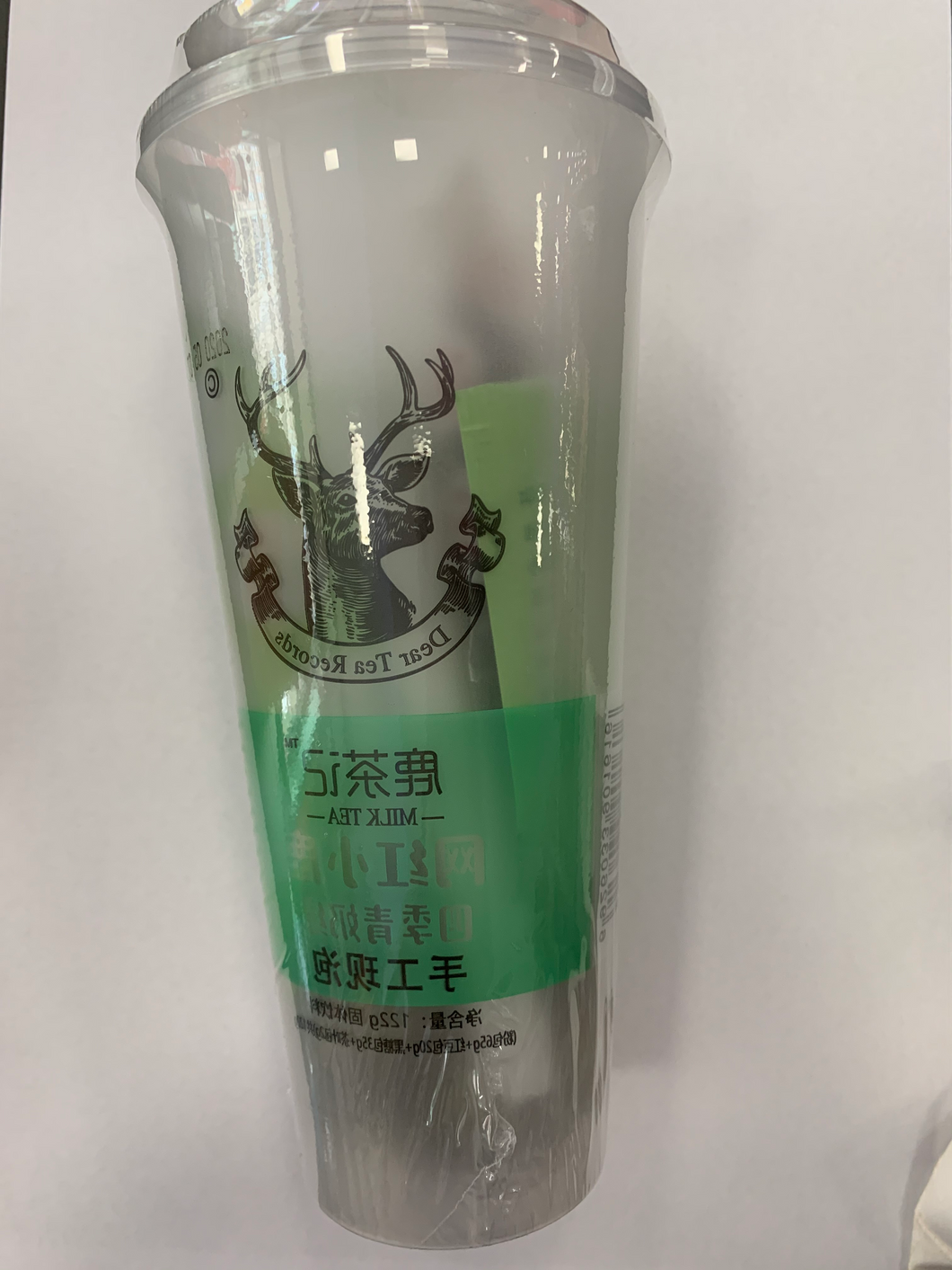 鹿茶记网红小鹿四季青奶茶 122g