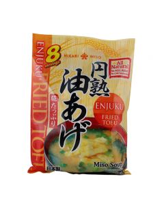 Hikari 味增汤 炸豆腐味/Hikari Miso Suppe Enjuku Gebratene Tofu 19.4g*8