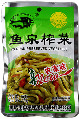 鱼泉 鱼泉榨菜 新农家味/Fishwellbrand Senfgemüse, 