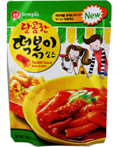 Sempio 韩国 炒年糕料酱 甜口/Sempio Sauce Topokki, süß 150g