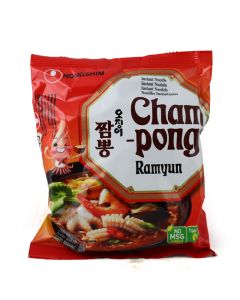 农心 Cham-pong 辛拉面 /NONGSHIM Instant Nudelsuppe Cham-pong 124g