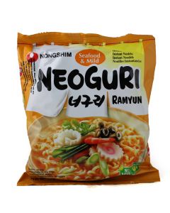 农心 Seafood&Mild 辛拉面 微辣 /Nongshim Instant Nudelsuppe Neoguri(Seafood & mild) 120g