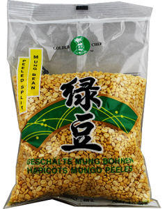 Golden Chef 去皮绿豆/Golden Chef Geschälte Mung Bohnen 400g