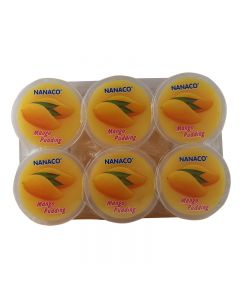 NANACO 芒果果冻布丁/NANACO Nata Decoco Pudding, Mango 480g(80g*6)