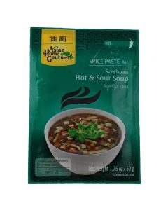 佳厨 四川酸辣汤 调料包/AsiaHomeGourmel Spice Paste for Hot&Sour Soup 50g