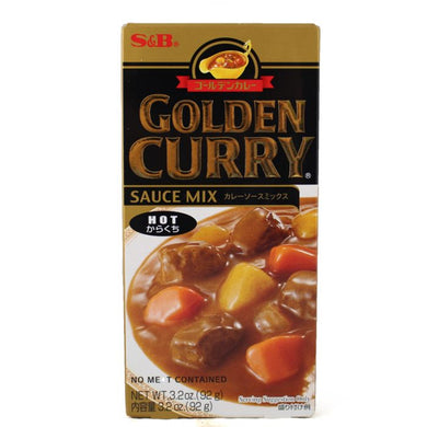 S&B 日式咖喱块 辣/S&B Golden Curry Sauce Mix, Hot 92g