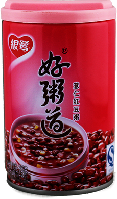 银鹭 好粥道 薏仁红豆粥/YinLu Acht-Kostbarkeiten-Suppe mit Hiobstränensamen und Rotbohnen 280g