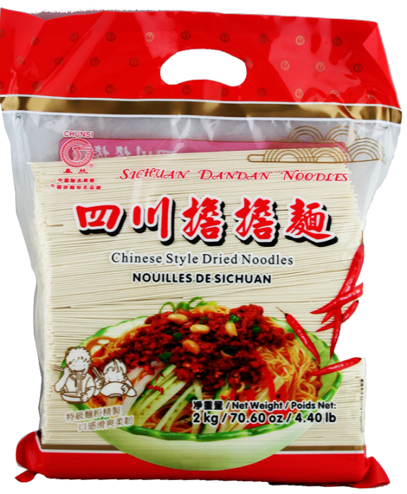 春丝 四川担担面/ChunSi Sichuan Dandan Nudeln 2Kg