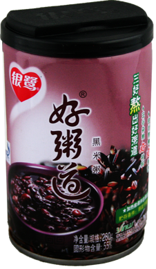 银鹭 好粥道 黑米粥/YinLu Klebreissuppe Mit Schwarzklebreis 280g