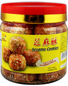 金牌 芝麻酥/Gold Label Sesam Küchelchen 300g