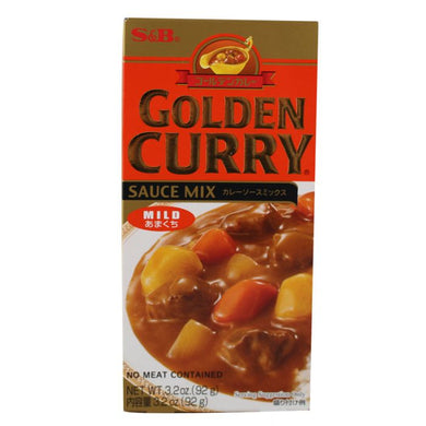 S&B 日式咖喱块 微辣/S&B Golden Curry Sauce Mix, Mild 92g