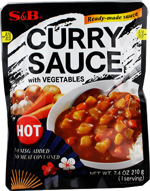 S&B 日式咖喱酱 辣/S&B Golden Curry Sauce Mix Scharf 210g