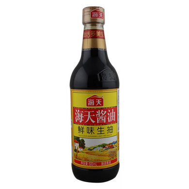 海天 鲜味生抽/Haday Delicious Superior Helle Sojasauce 500ml