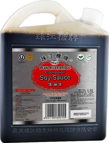 (1800ml)珠江桥牌 生抽王/ PearlRiverBridge helle Soja-Sauce 1.8L