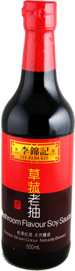 李锦记 草菇老抽/LeeKumKee Sojasauce mit Champignongeschmack 500ml