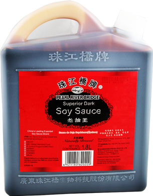 (1800ml)珠江桥牌 老抽王/ PearlRiverBridge dunkle Soja-Sauce 1.8L