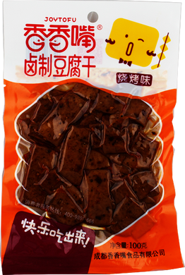 香香嘴 烧烤味豆干/Joytofu Getrocknete Tofu gegrillt (wenig scharf) 100g