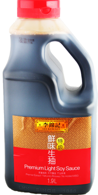 (1900ml)李锦记 特级鲜味生抽/LeeKumKee Helle Premium Sojasauce 1.9L