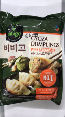 Bibigo韩式猪肉蔬菜饺子525g （仅限法兰克福）