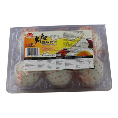光阳 熟咸鸭蛋/ 咸鸭蛋/GuangYang Cooked Salted Duck Egg 420g (70g*6)