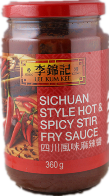 李锦记 四川红油豆瓣酱/LeeKumKee Sichuan-Toban-Chili-Sauce 350g